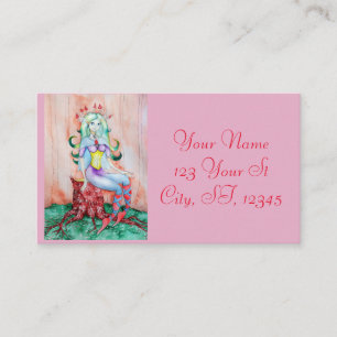 Carte De Visite Pixie Imaginaire Fairy Thunder_Cove