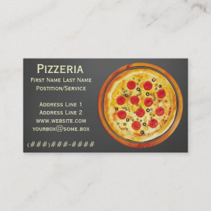 Carte De Visite Pizzeria