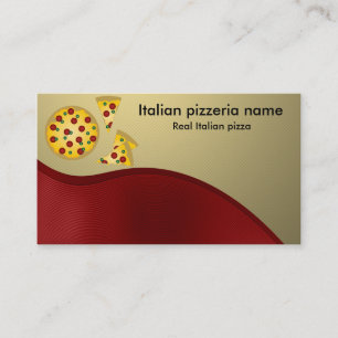 Carte De Visite Pizzeria italienne