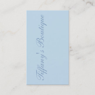 Carte De Visite Plage minimaliste chic beacht pastel aqua bleu