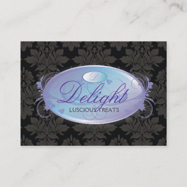 Carte De Visite plaisir 311-Purple (Devant)