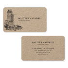 Plan d'architecture du courtier immobilier commerc