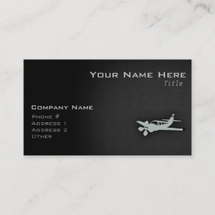 Carte De Visite Plan gris cendre