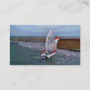 CARTE DE VISITE PLANCHE À VOILE