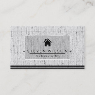 Carte De Visite Plancher de construction Élégant professionnel mod
