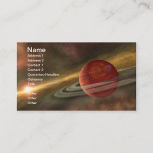 Carte De Visite Planètes de NASAs et planètes naines