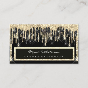 Carte De Visite Planificateur d'événements professionnel Eyelash S