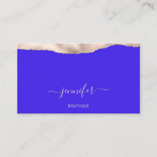 Carte De Visite Planificateur d'événements QR Code Poudre Blush Ro