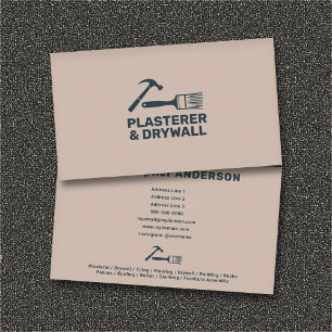 Carte De Visite Plasterer & Drywall