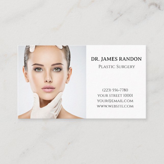 Carte de visite plastique surgery (Devant)