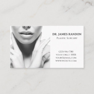 Carte de visite plastique surgery