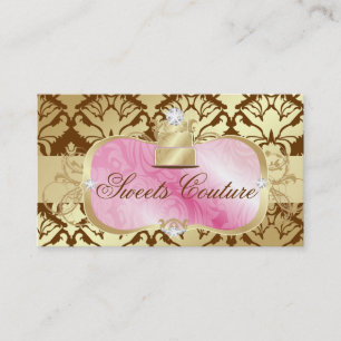 Carte De Visite Plateau 311 rose somptueux et miroitement d'or de