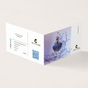 CARTE DE VISITE plié GATTOOS