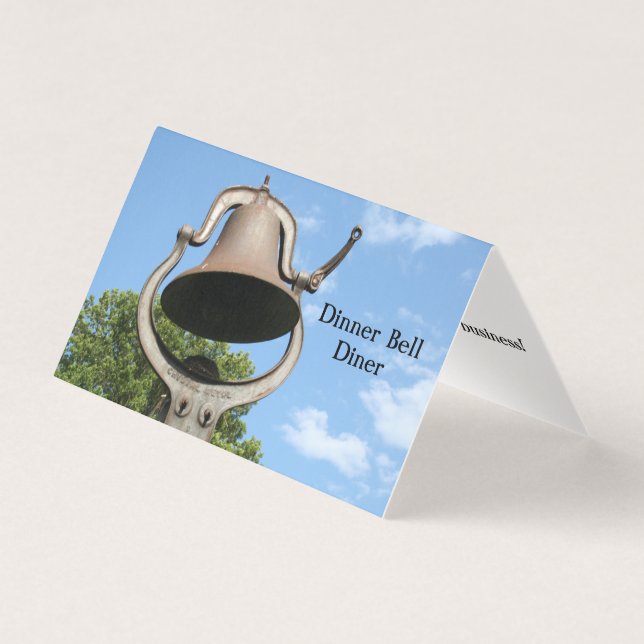 Carte de visite plié personnalisable (Devant)