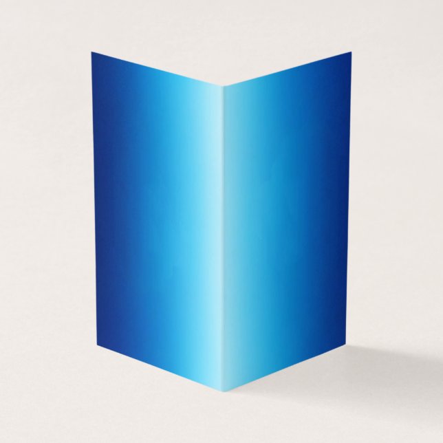 Carte de visite pliée (Extérieur)