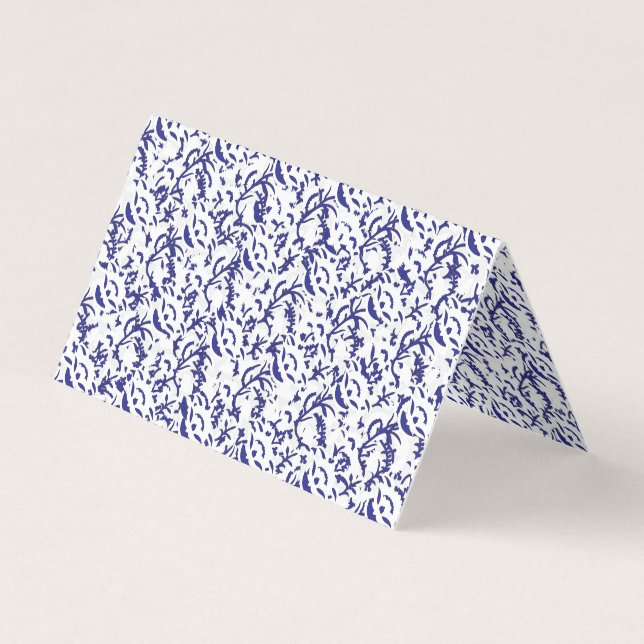 Carte de visite pliée (Devant)