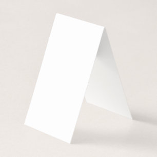 Carte de visite pliée