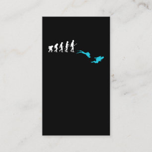 Carte De Visite Plongée Scuba Evolution Diver