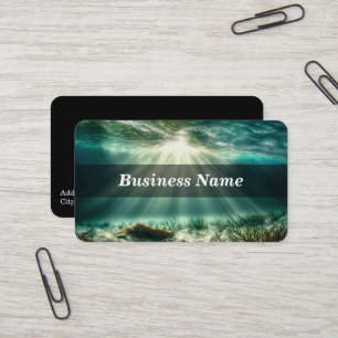 Carte De Visite Plongée sous-marine