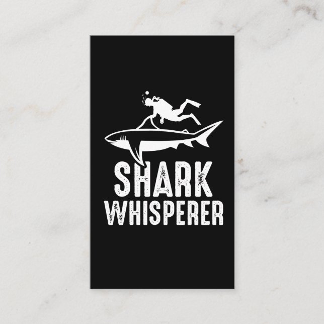 Carte De Visite Plongée sous-marine de Whisperer (Devant)