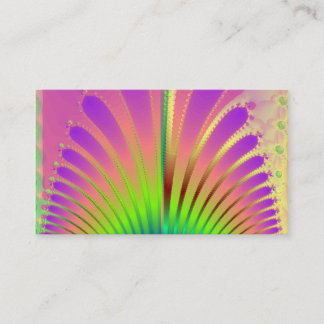 Carte De Visite Plumes de carnaval