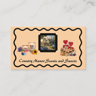 Carte De Visite Poche simple Sherbet Produits artisanaux