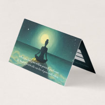 Pochette de méditation Yoga sur Rock Moon Stars Ta