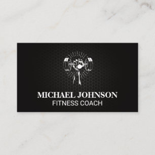 Carte De Visite Poids de levage   Fitness