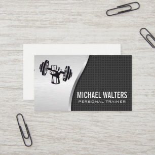 Carte De Visite Poids de levage   Metallique