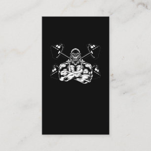 Carte De Visite Poids Gorilla Beast Bodybuilding