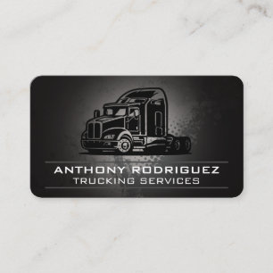 Carte De Visite Poids lourd 18 roues   Transport