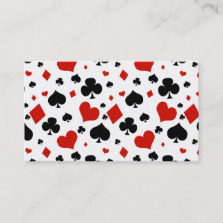 Carte De Visite Poker de jeu Casino