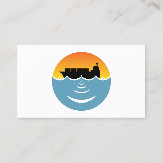 Carte De Visite pollution par les océans (Devant)