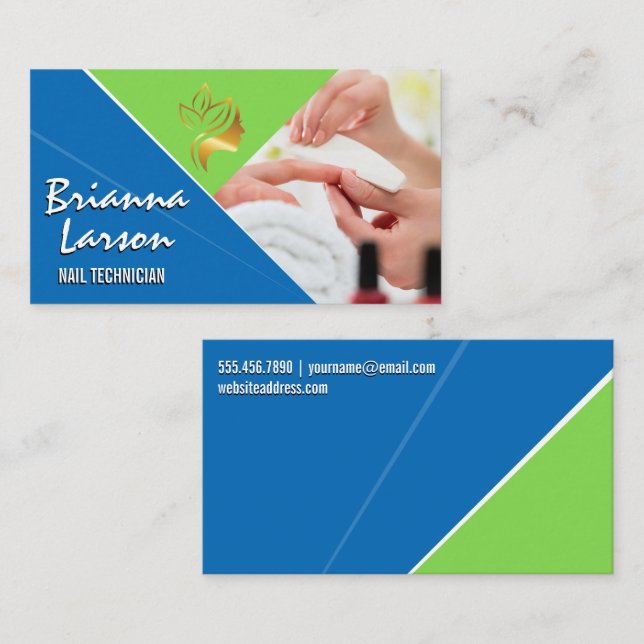 Carte De Visite Polonais | Salon (Devant / Derrière)