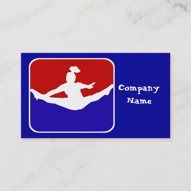 Carte De Visite Pom-pom girl (Devant)