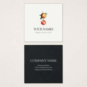 CARTE DE VISITE : POMEGRANATE