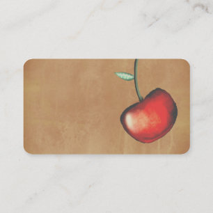 Carte de visite Pomme Cerise