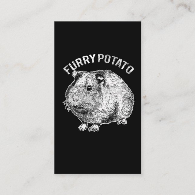 Carte De Visite Pommes de terre cuites Pet Guipg Lover (Devant)