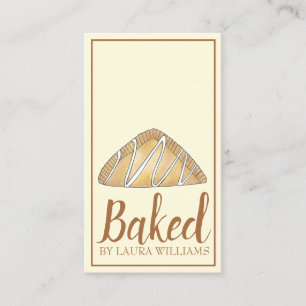 Carte De Visite Pommes Tournoi Pâtisserie Boulangère Boulangerie A