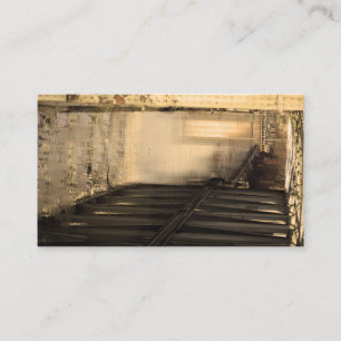 Carte De Visite Pont et réflexion en fer