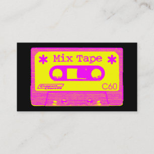 Carte De Visite Pop de bande Mix III