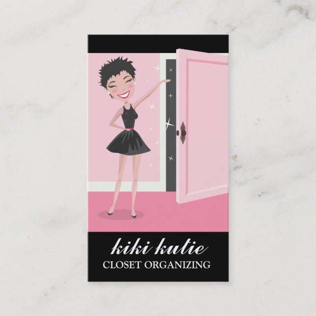 Carte De Visite Porte ouverte de 311 Kiki Cutie (Devant)