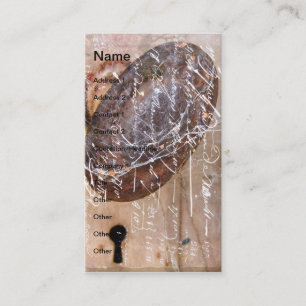 Carte De Visite Porte Vintage