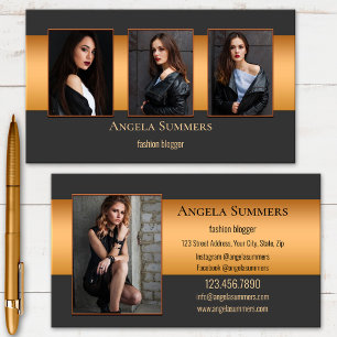 Carte de visite Portfolio Lifestyle Mode