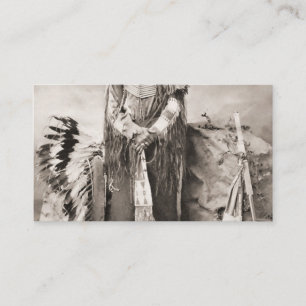 Carte De Visite Portrait de Crazy Horse