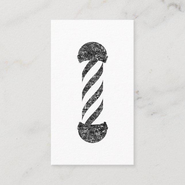 Carte De Visite poteau de coiffeurs (Devant)