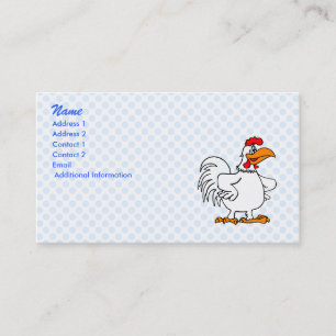 Carte De Visite Poulet de Charmichael