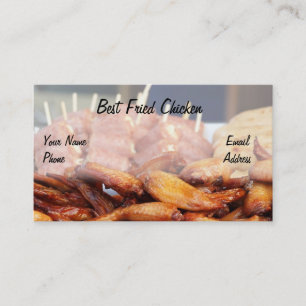 Carte De Visite Poulet frit croustillant