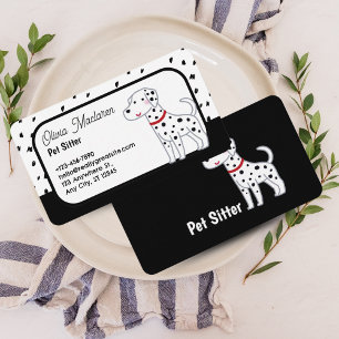 Carte de visite pour animaux de compagnie mignon -