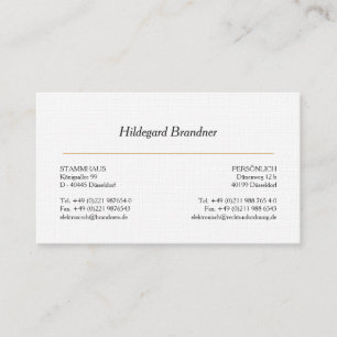 Carte De Visite Pour assistants d'enseignement